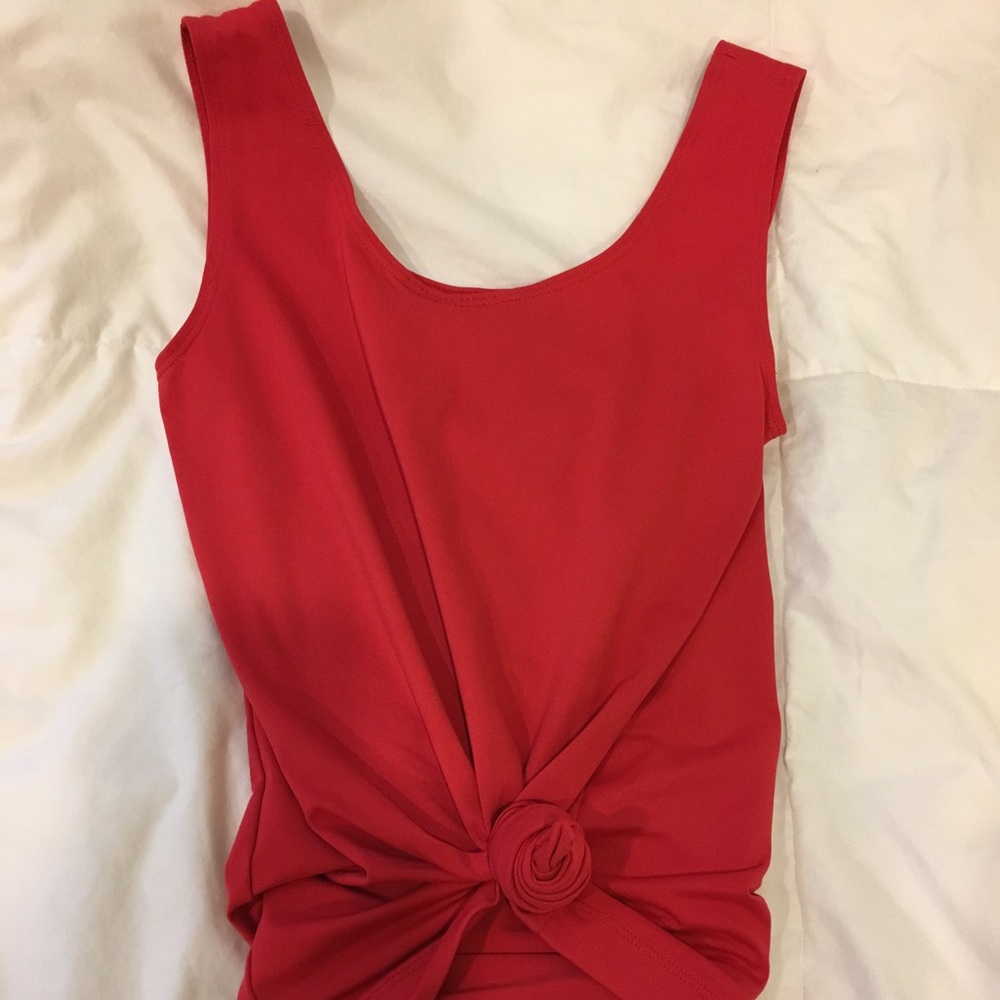 VINTAGE Red Tank Top